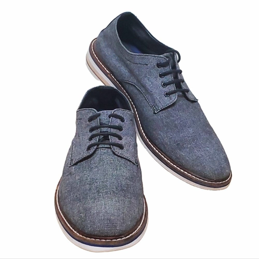 Bostonian Gray Casual Derby Lace-up Shoes Size 8